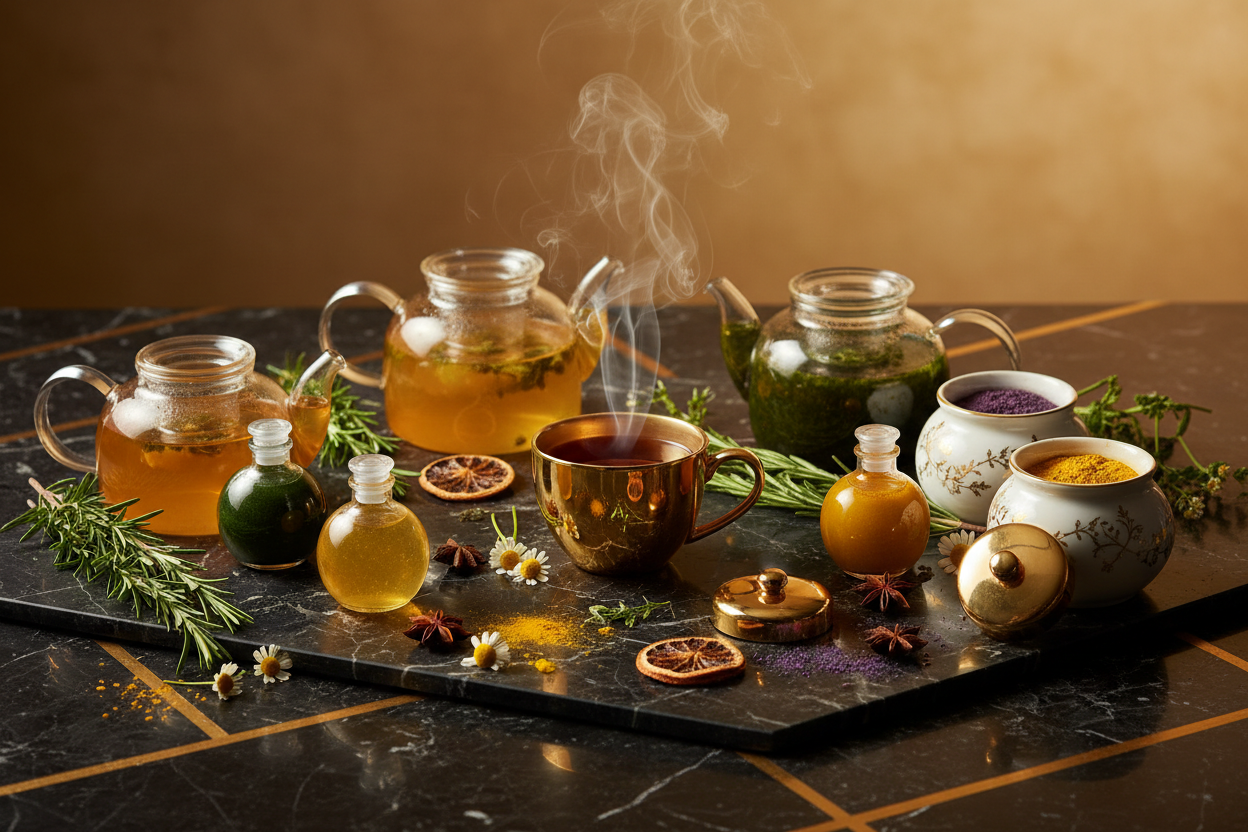 Wellness from Within — Herbal Teas, Tonics & the Beauty of Inner Health