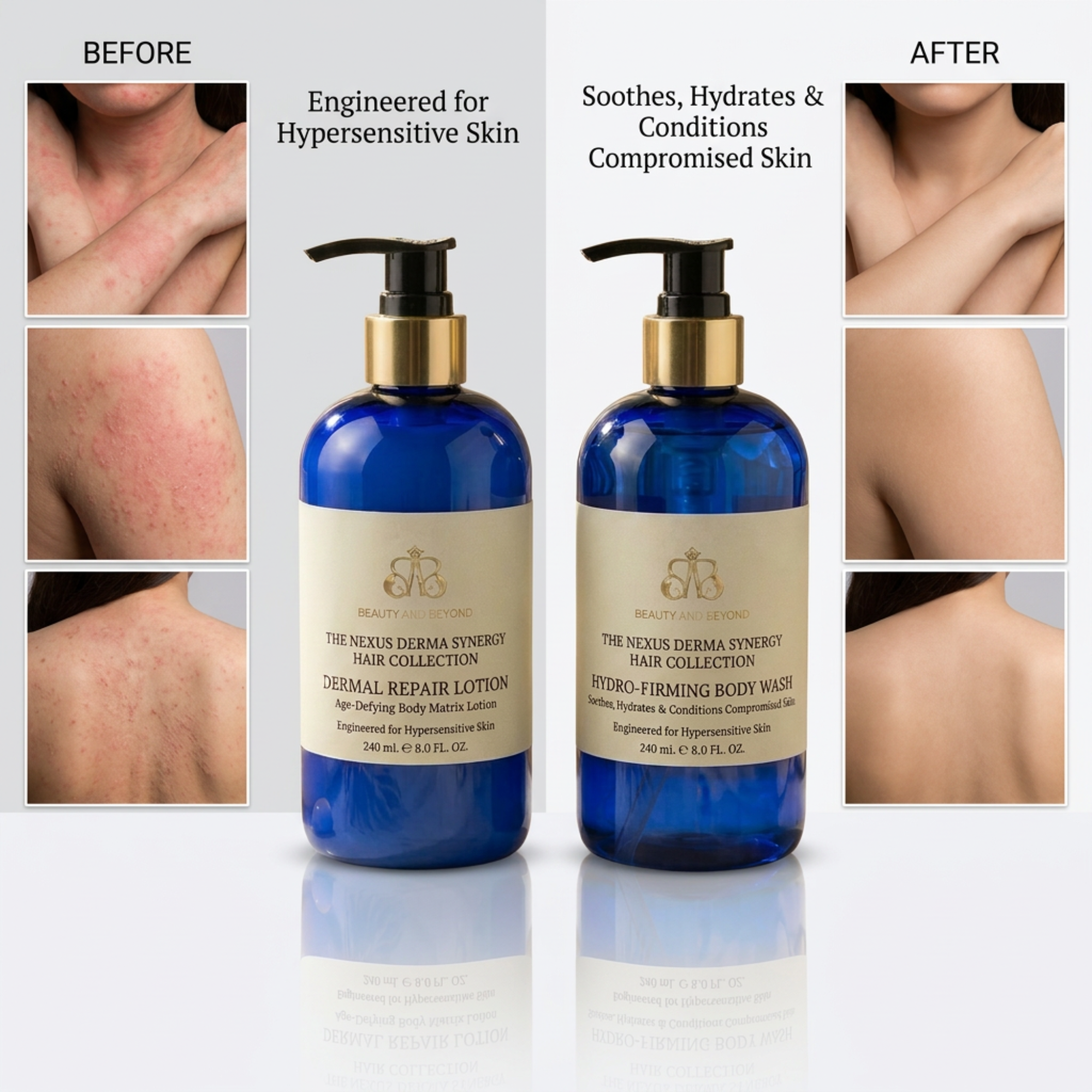 THE NEXUS DERMA SYNERGY COLLECTION — MASTER LUXURY SUITE Complete 13-Piece Clinical-Luxury Skin & Hair Care System