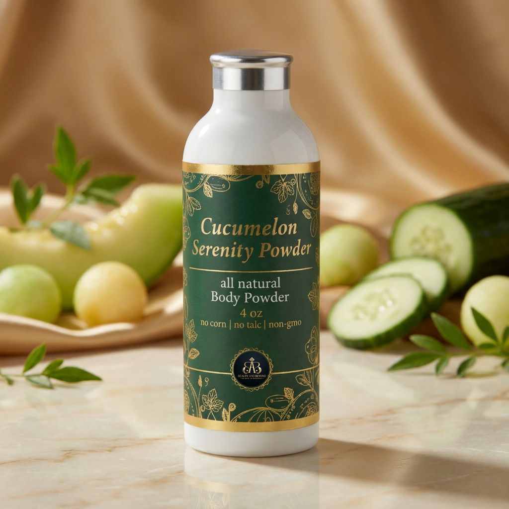 Cucumelon Serenity All Natural Body Powder