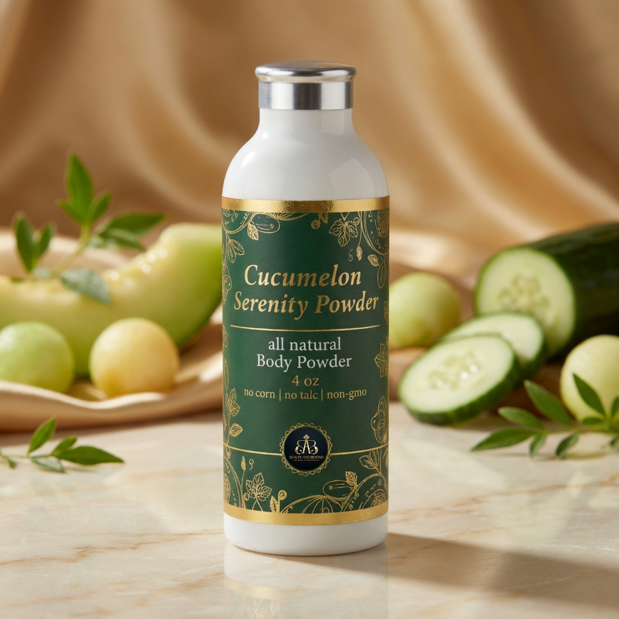 Cucumelon Serenity All Natural Body Powder
