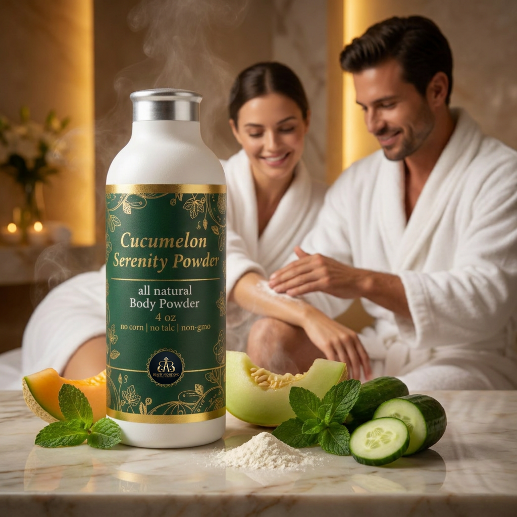 Cucumelon Serenity All Natural Body Powder