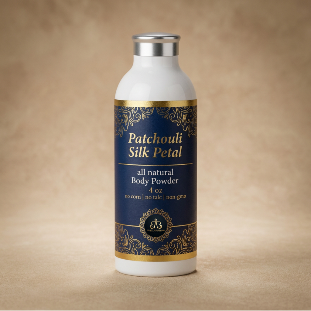 Patchouli Silk Petal All Natural Body Powder