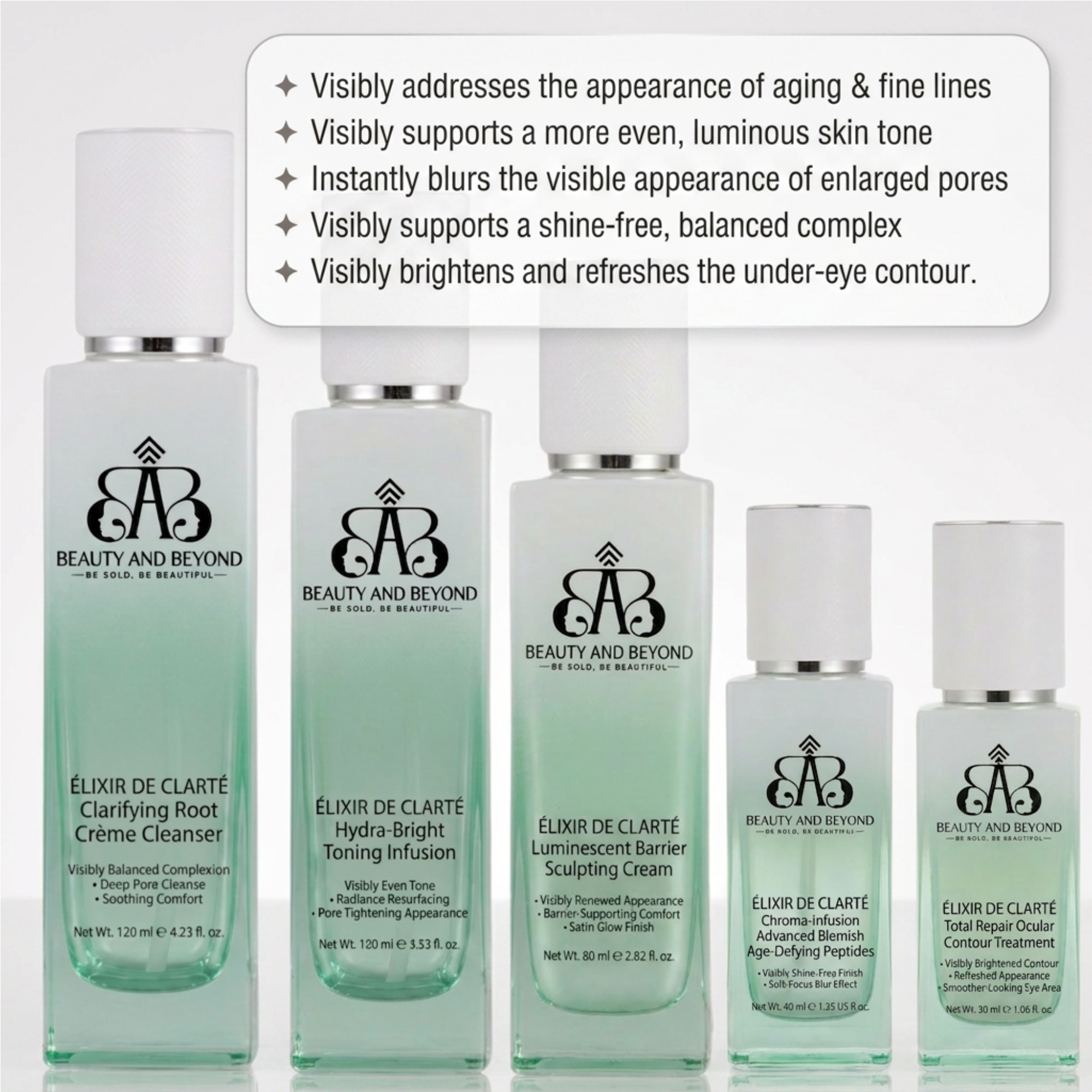 ÉLIXIR DE CLARTÉ — The Complete Five-Piece Ritual Collection