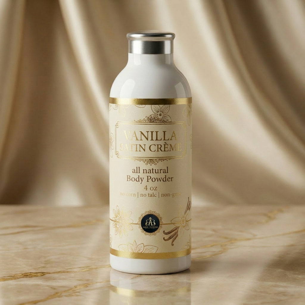Vanilla Satin Crème All Natural Body Powder