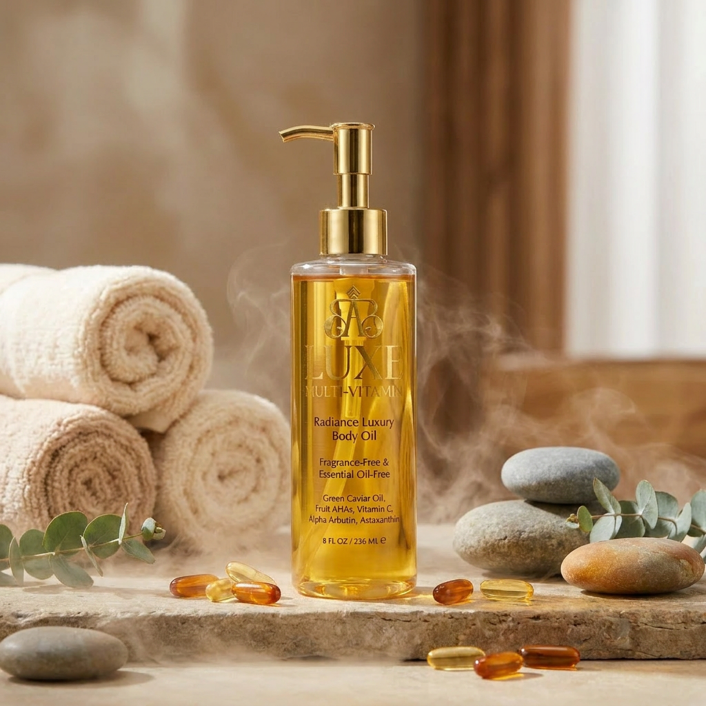 Luxe Multi-Vitamin Radiance Oil — Advanced Tone-Correcting Body Elixir