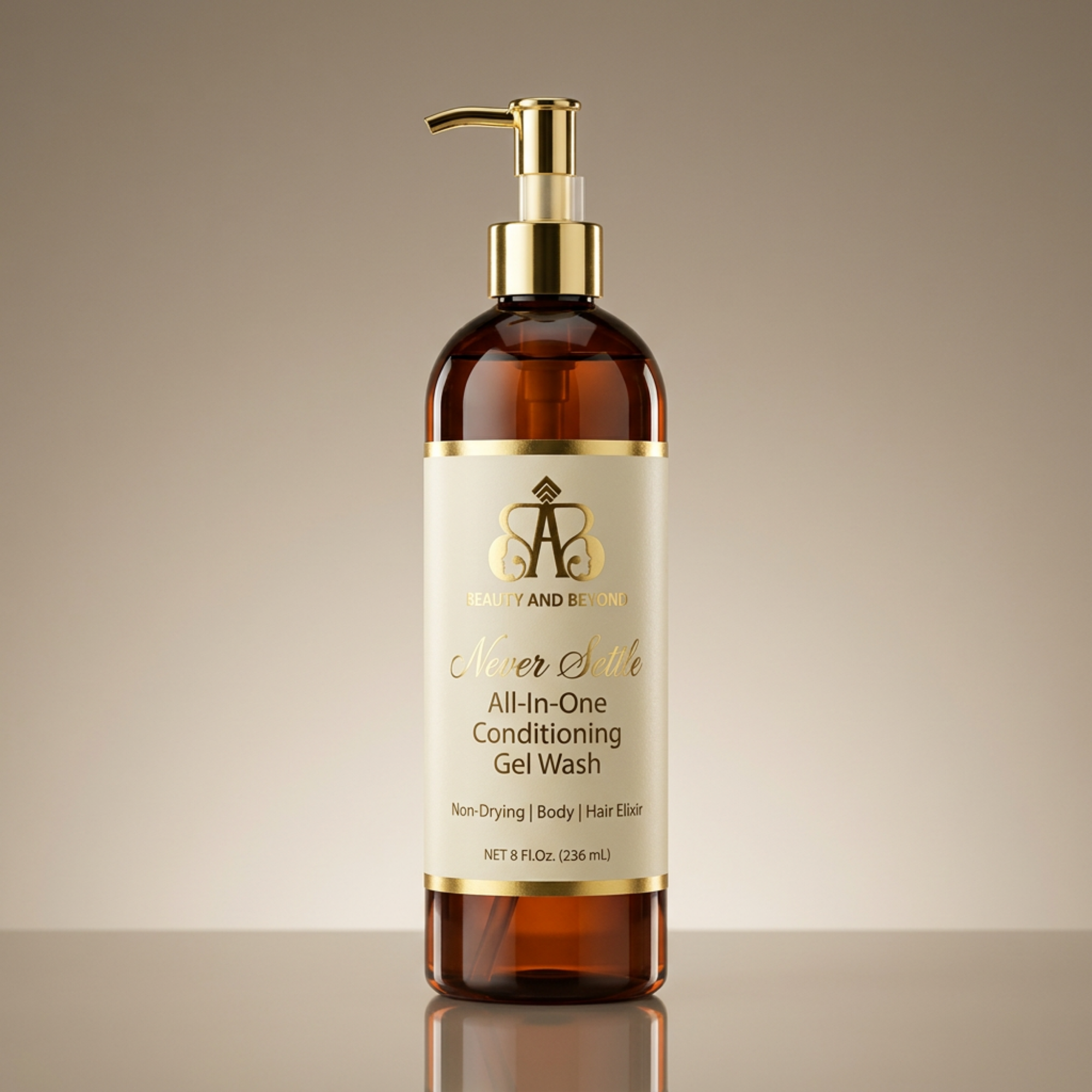 Never Settle All-In-One Conditioning Gel Wash
