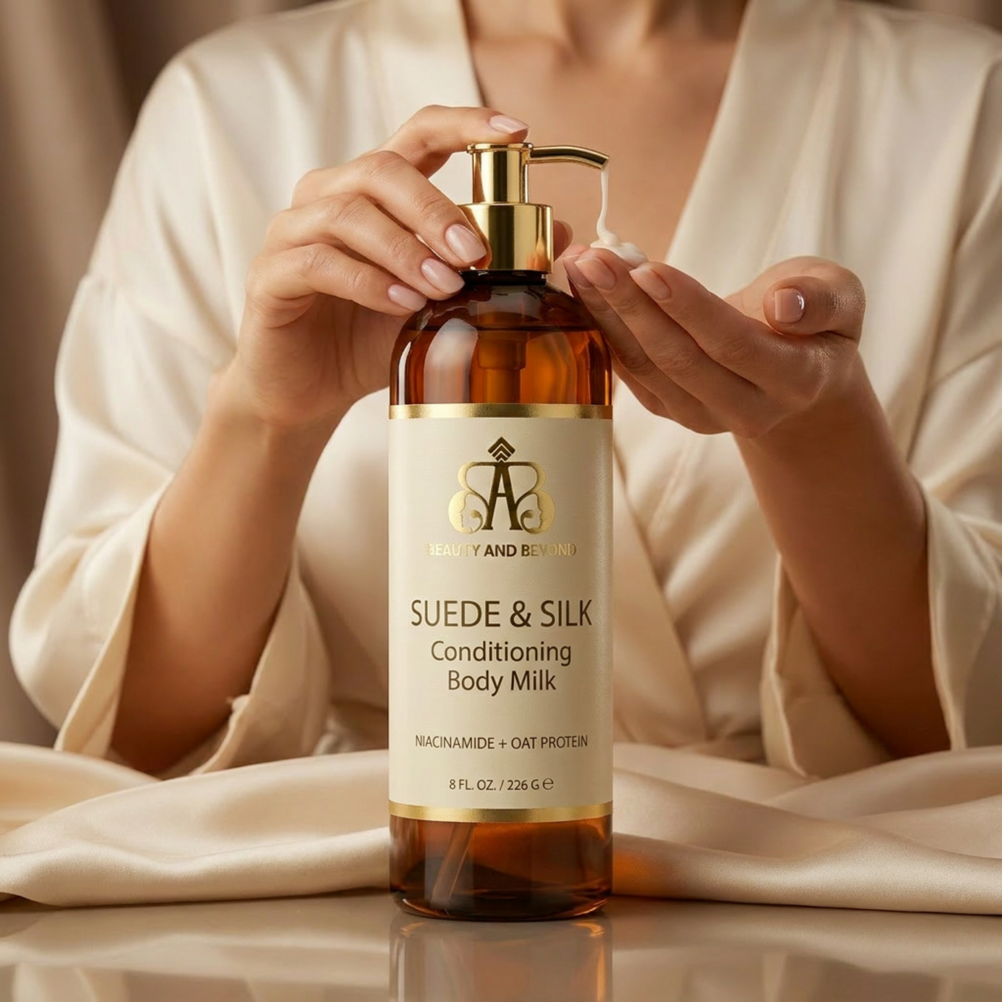 Suede & Silk Conditioning Body Milk