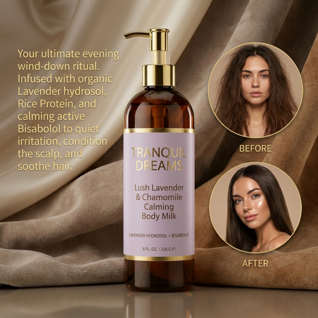 Tranquil Dreams Lush Lavender & Chamomile Conditioning Body Milk