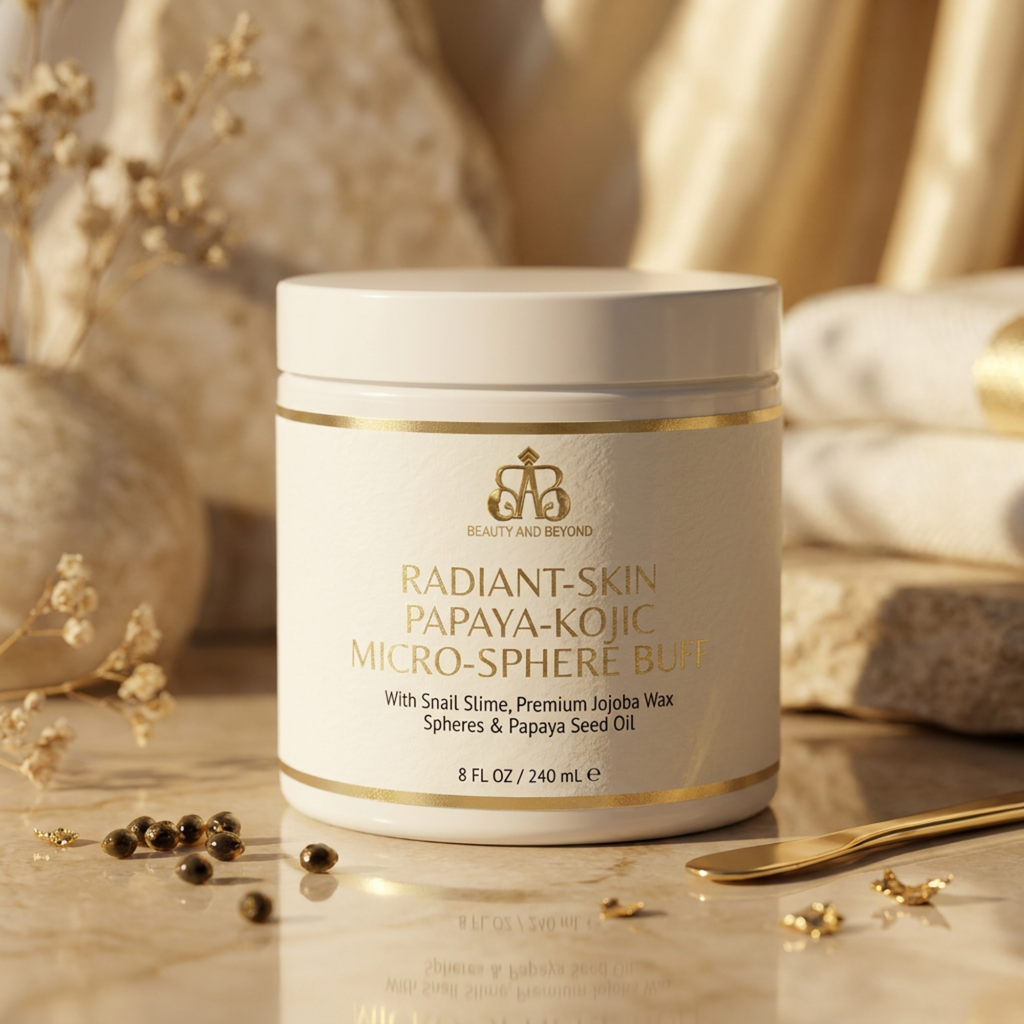 Radiant-Skin Papaya-Kojic Micro-Sphere Buff