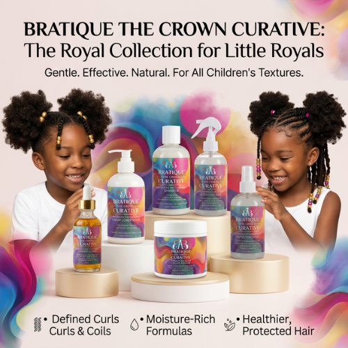 Bratique™ — The Crown Curative Youth Texture Therapy Master Ritual Set — Complete 7-Piece Collection