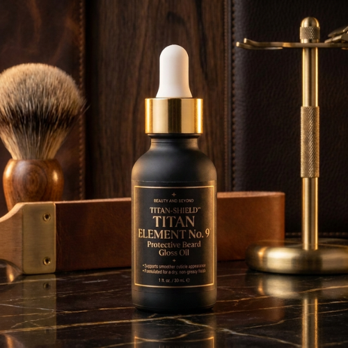 TITAN-SHIELD™ Protective Beard Gloss Oil