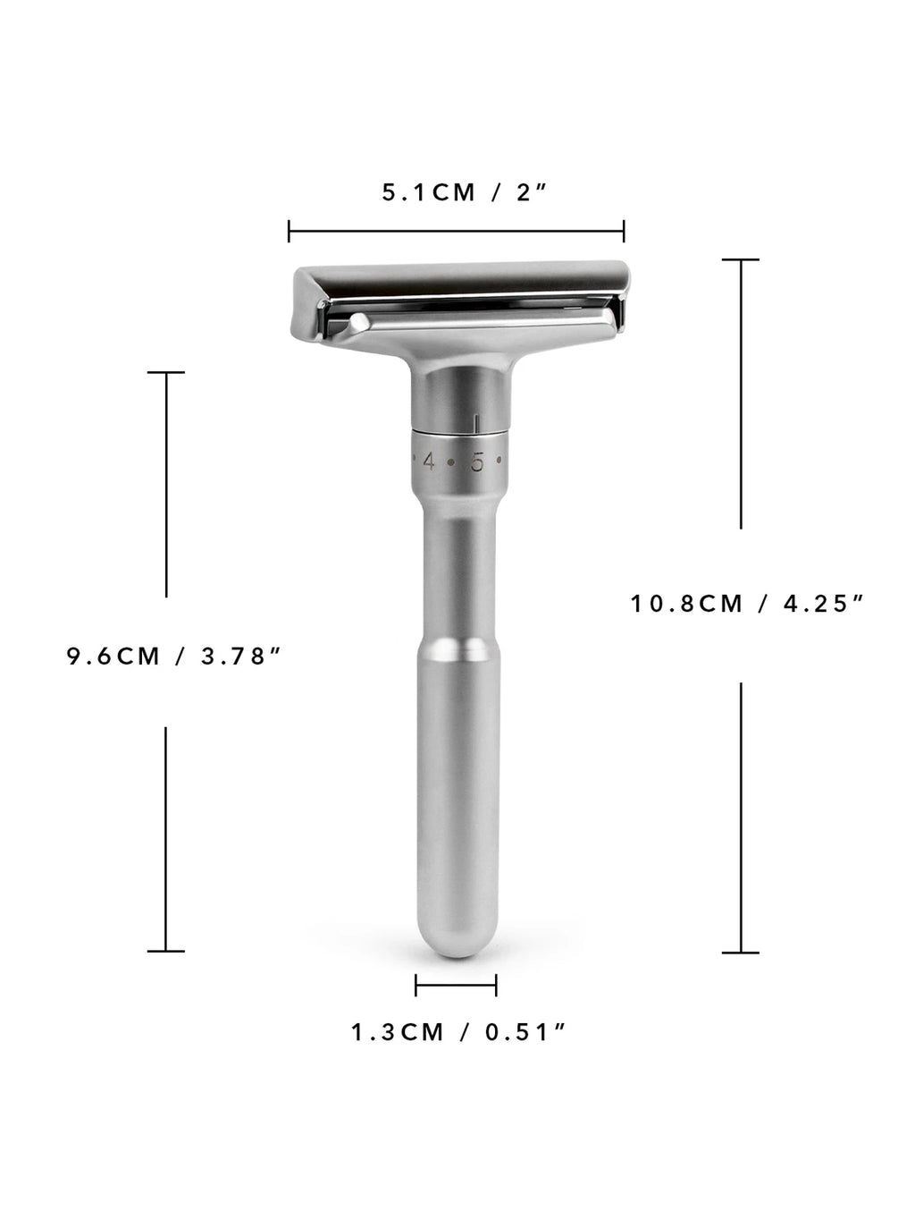 Beard & Blade Chrome Adjustable Pro Kit | 100-Blade Safety Razor System