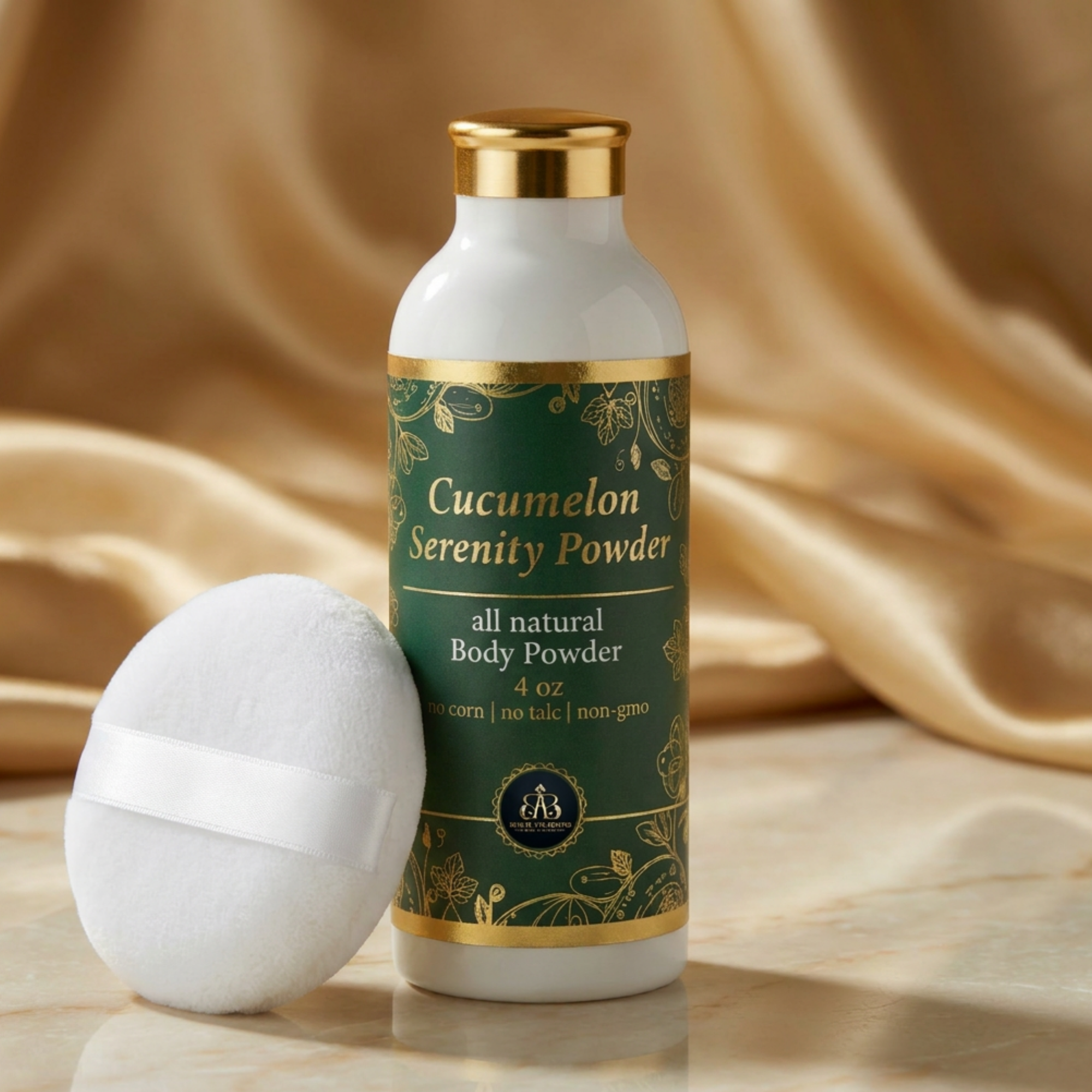 Cucumelon Serenity All Natural Body Powder