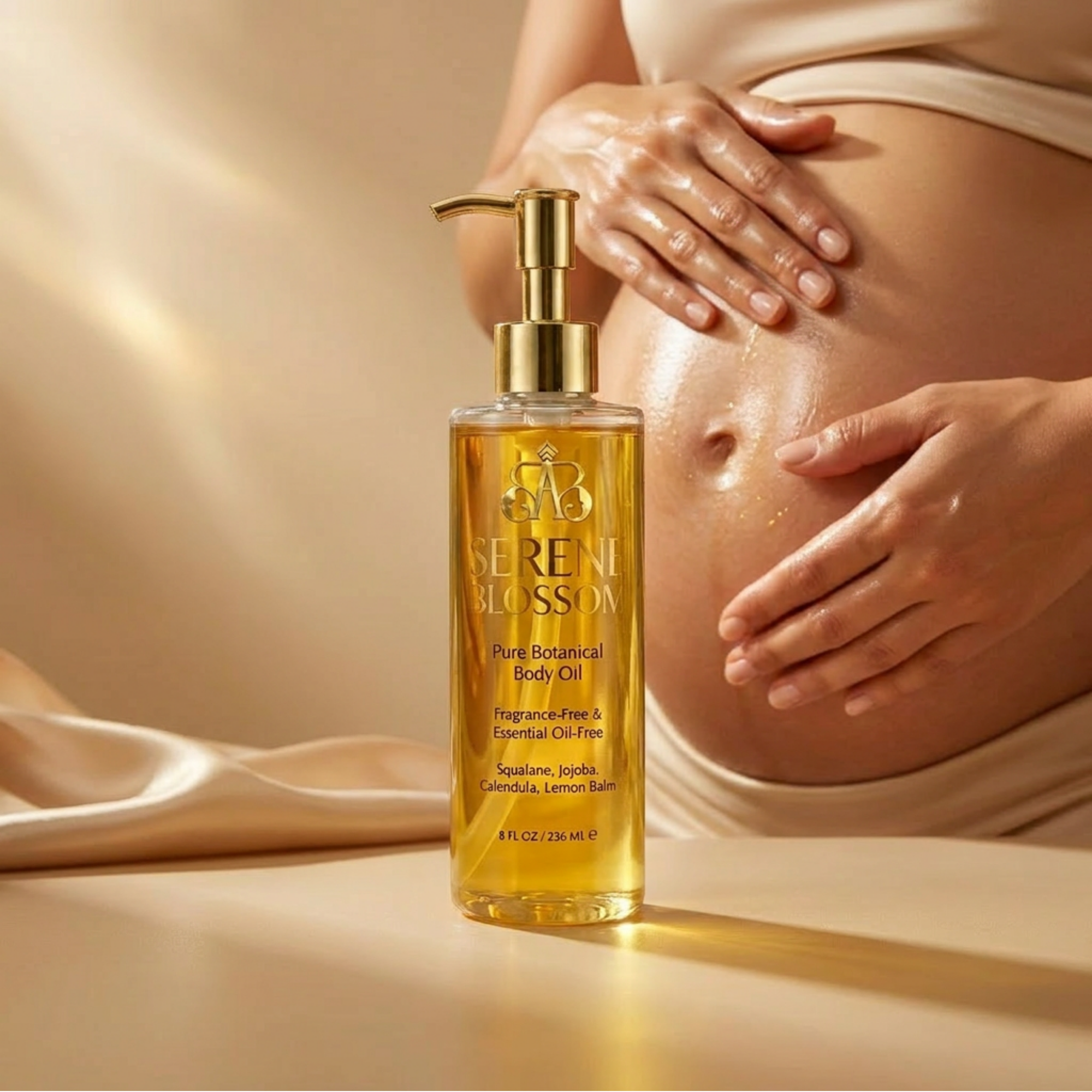 Serene Blossom — Pure Botanical Body Oil