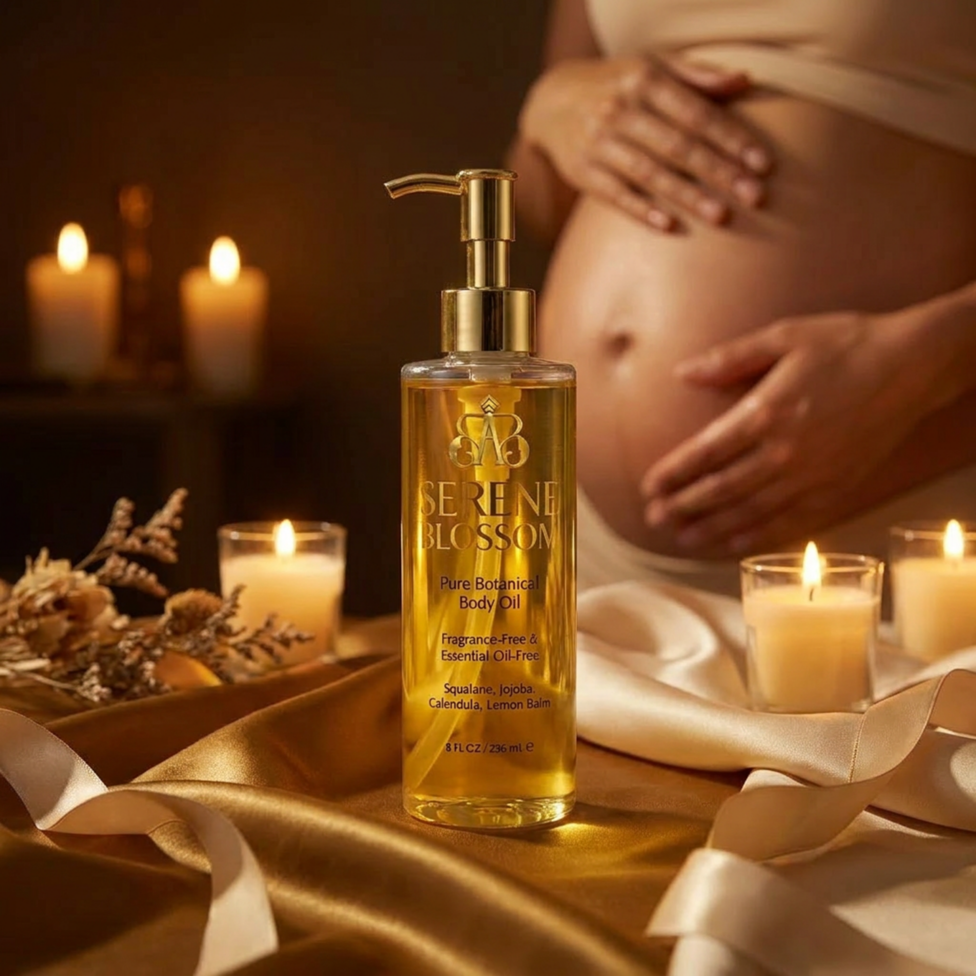 Serene Blossom — Pure Botanical Body Oil