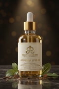 Abyssinian Luxe Oil — Hero Shot on 4 oz Bottle