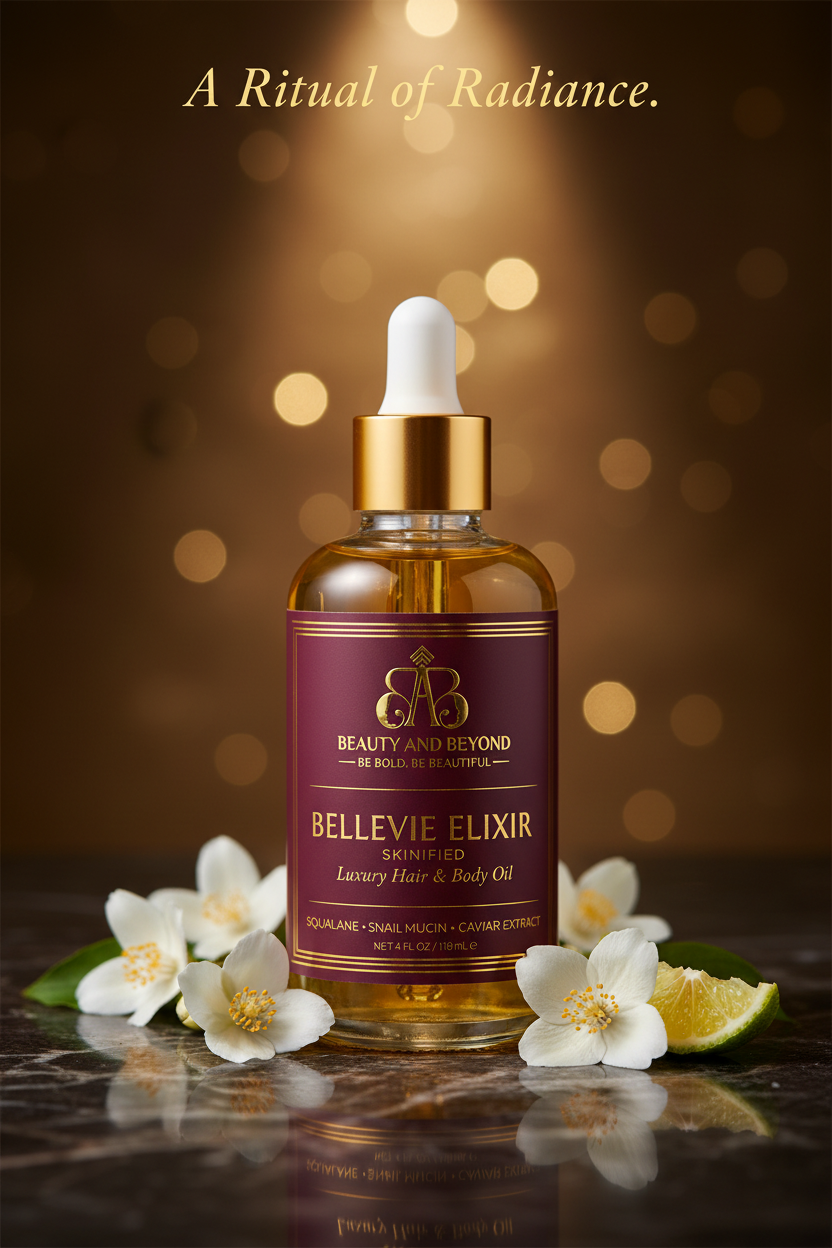 BelleVie Elixir — Large Hero Bottle Shot
