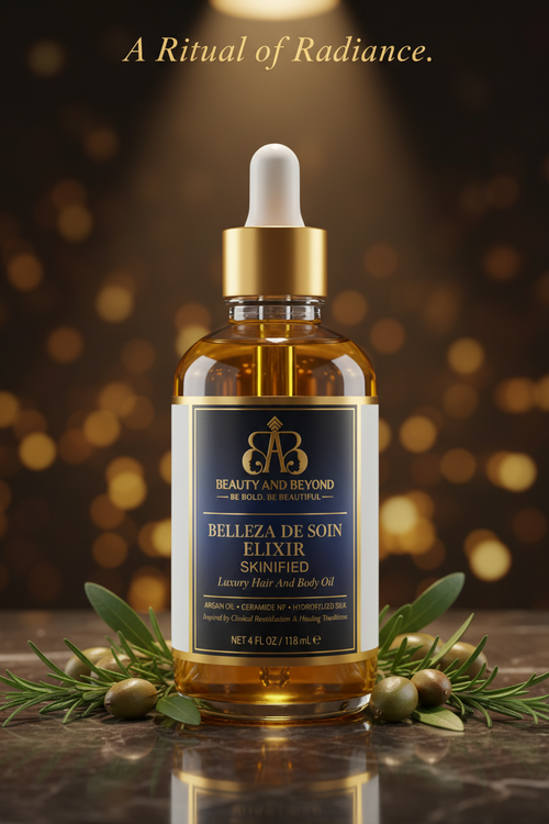 Belleza de Soin Elixir — Correct BAB Logo on Bottle