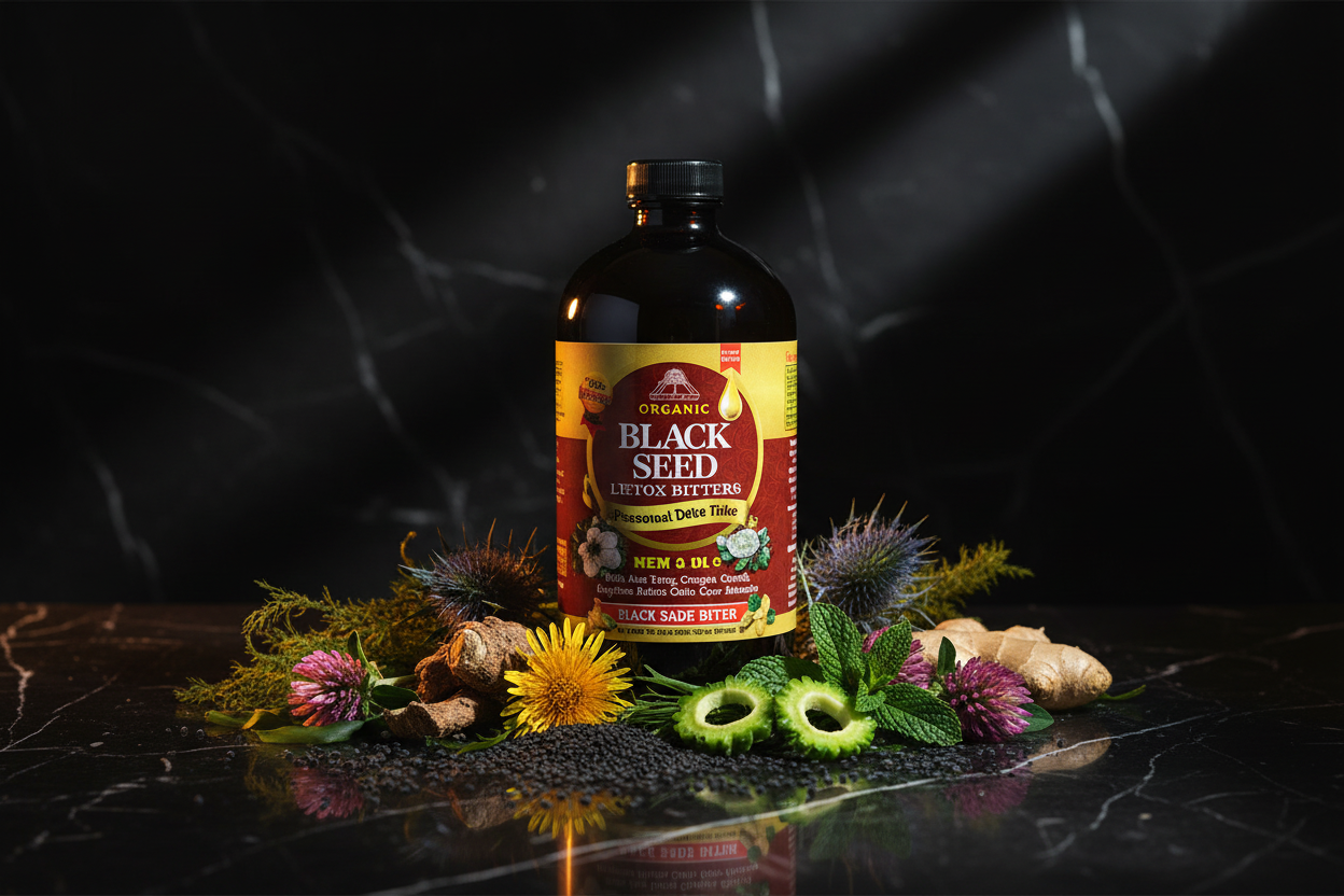 Black Seed Bitters - Luxury Hero Banner