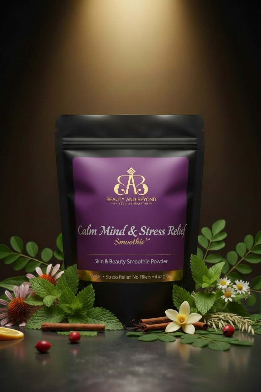 Calm Mind & Stress Relief Smoothie™ Hero - Clean Logo