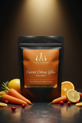 Carrot Citrus Glow Smoothie™ Hero — Corrected Logo