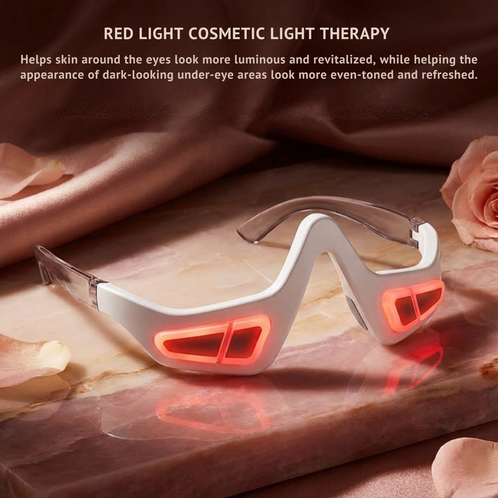 Radiant Eye Pro Under Eye Red Light Therapy Massager