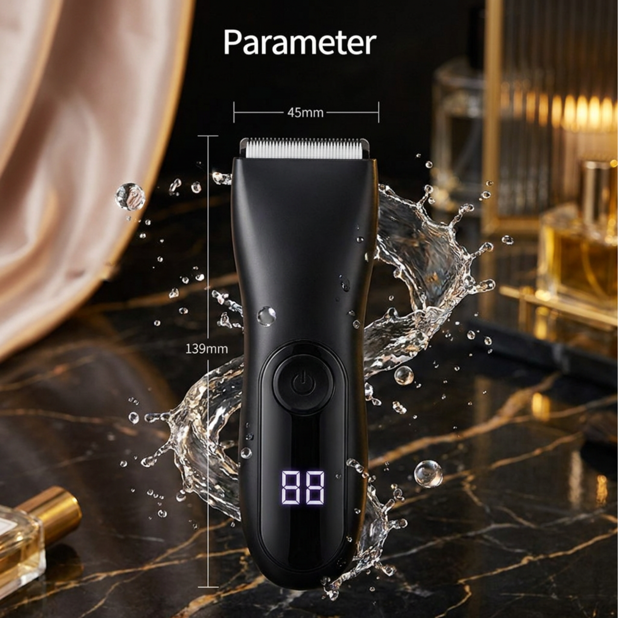 HydroGroom Elite: Precision Trimmer for Sensitive Areas