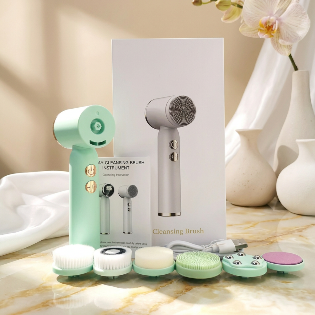 Lumina PureWave Luxe Sonic Facial Cleansing Brush