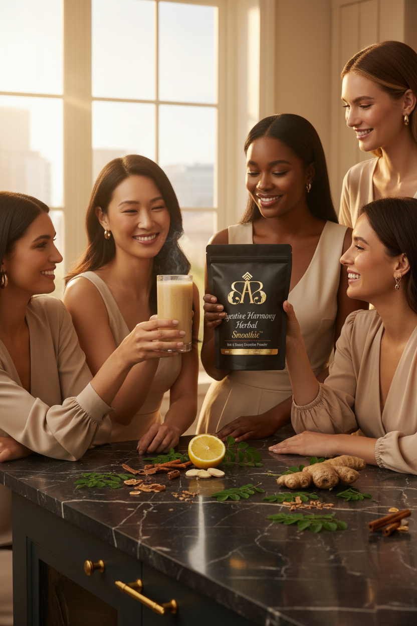 Digestive Harmony Herbal Smoothie™ Lifestyle