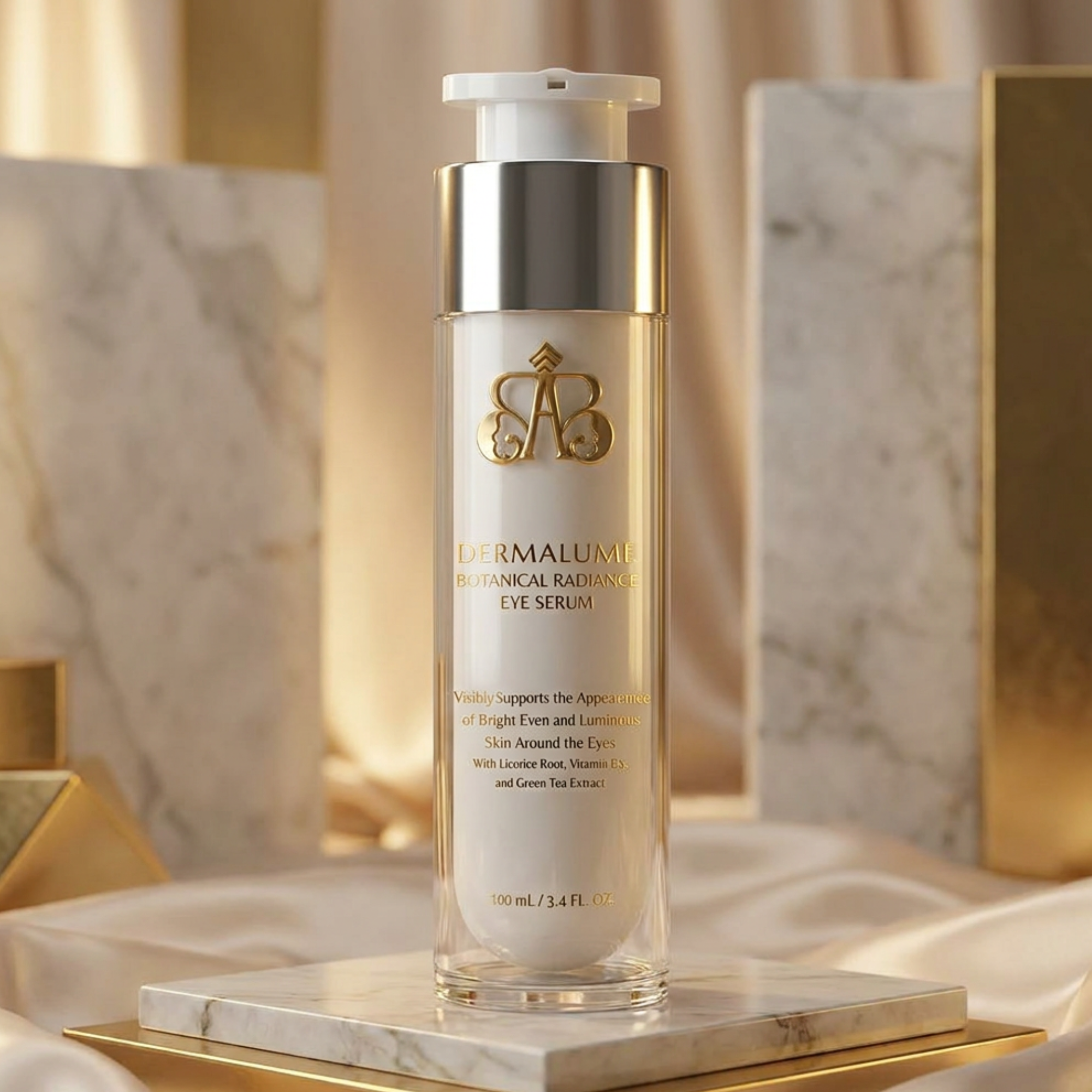 Dermalume Botanical Radiance Eye Serum – Luminous Look Refiner