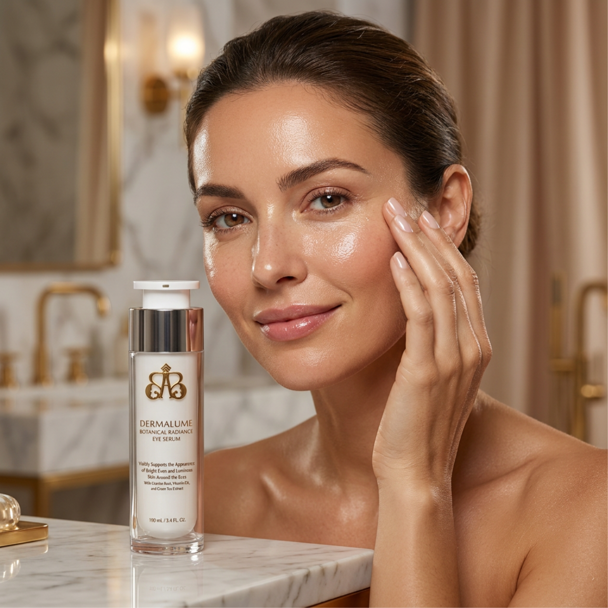 Dermalume Botanical Radiance Eye Serum – Luminous Look Refiner