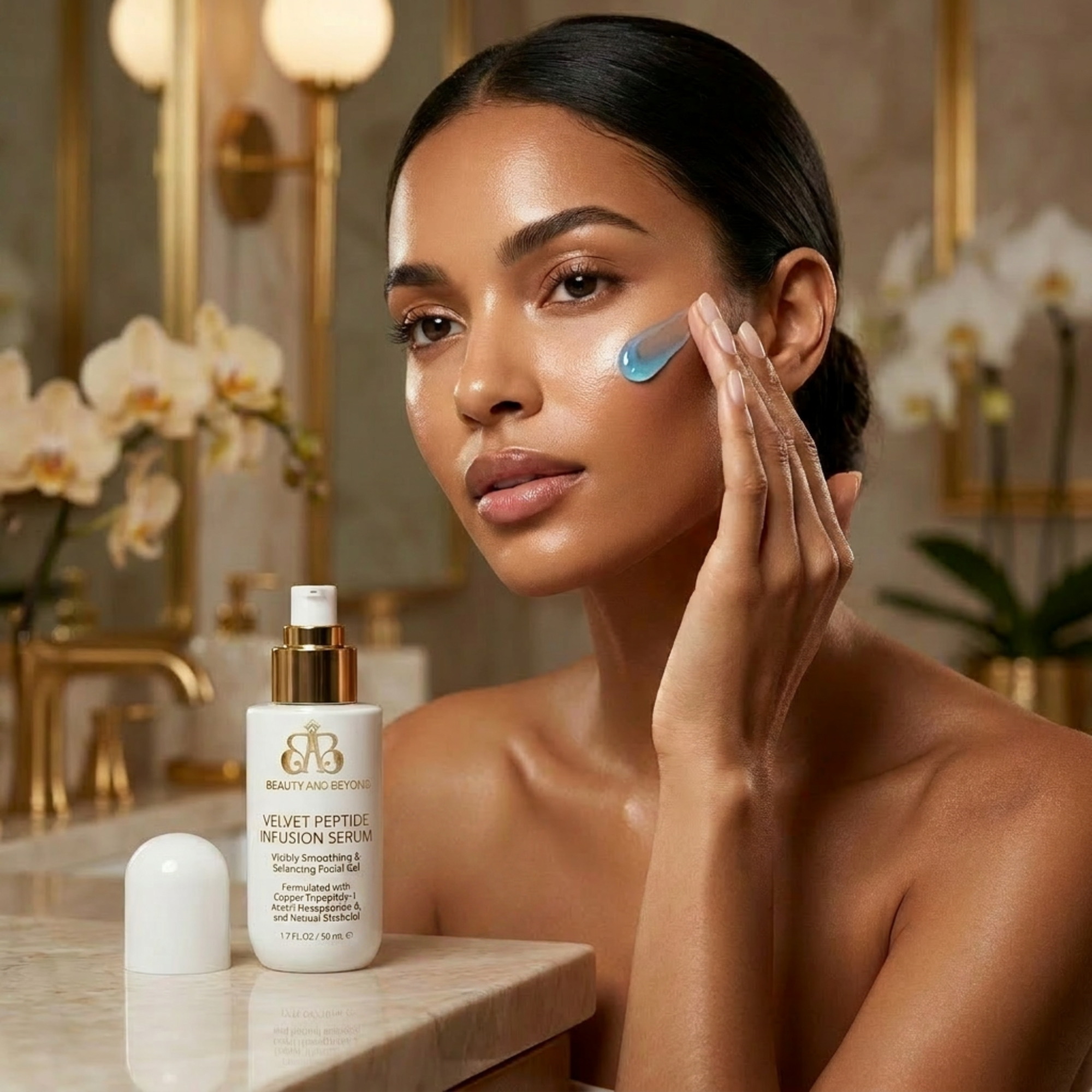 Velvet Peptide Infusion Serum – Visibly Smoothing & Balancing Facial Gel