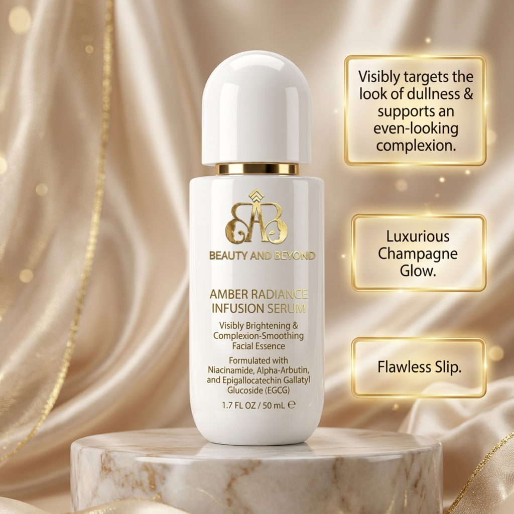 Amber Radiance Infusion Serum – Visibly Brightening & Complexion-Smoothing Facial Essence (50 mL)