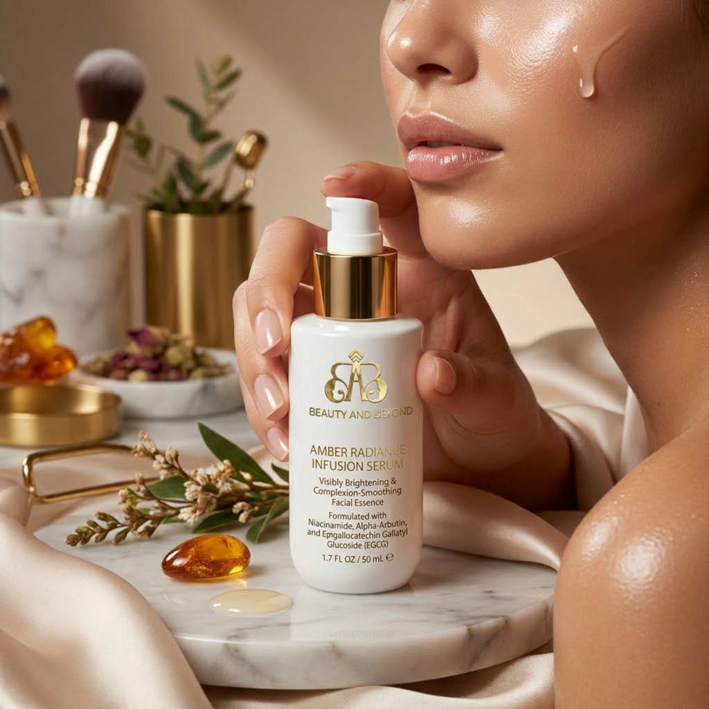Amber Radiance Infusion Serum – Visibly Brightening & Complexion-Smoothing Facial Essence (50 mL)