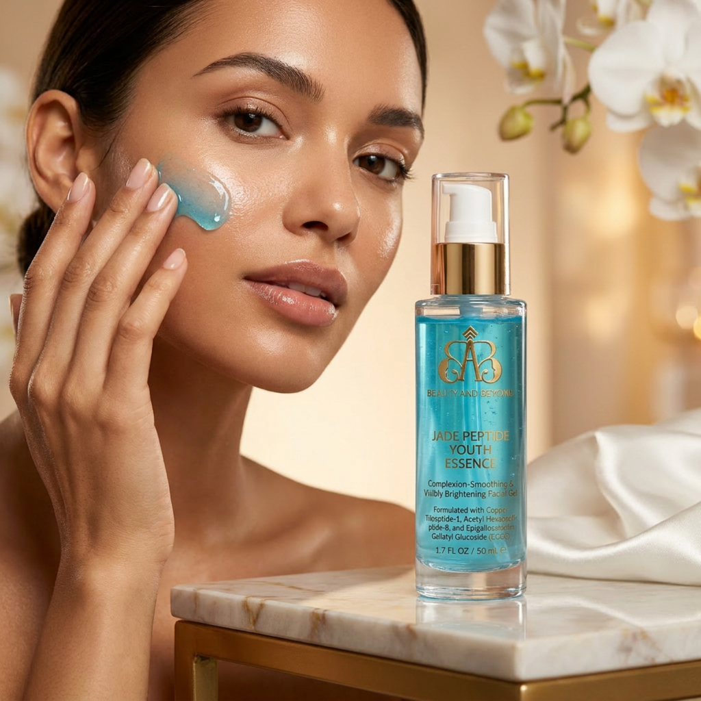 Jade Peptide Youth Essence – Complexion-Smoothing & Visibly Brightening Facial Gel (50 mL)