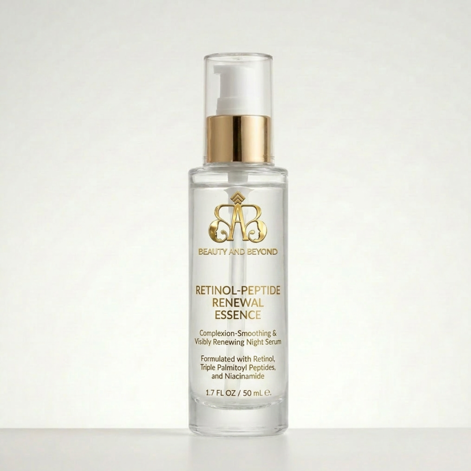 Retinol-Peptide Renewal Essence – Complexion-Smoothing & Visibly Renewing Night Serum (60 mL)
