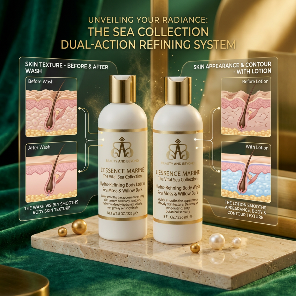 L'Essence Marine: The Vital Sea Collection — Body Care Set (2-Piece Marine Botanical Ritual)