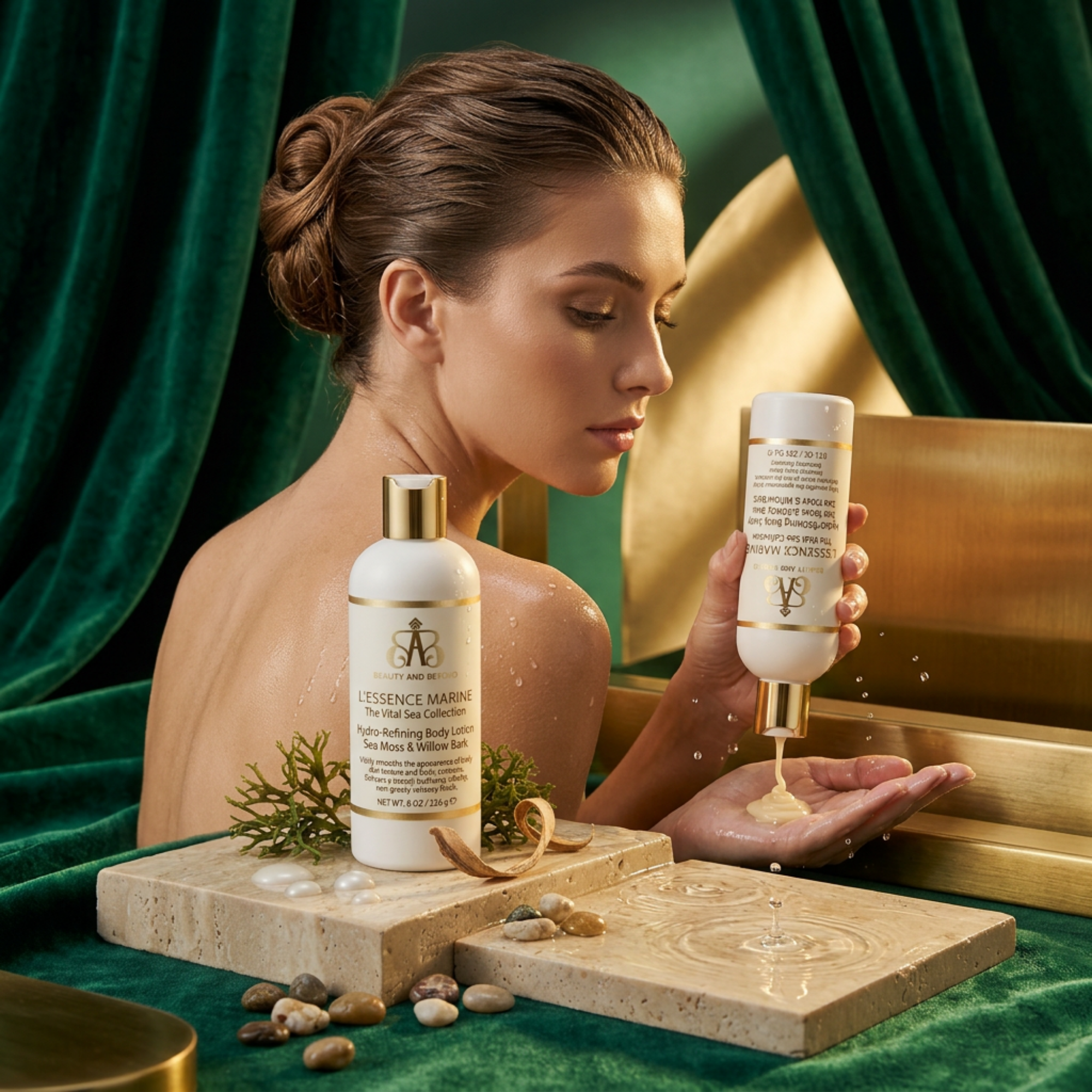 L'Essence Marine: The Vital Sea Collection — Body Care Set (2-Piece Marine Botanical Ritual)
