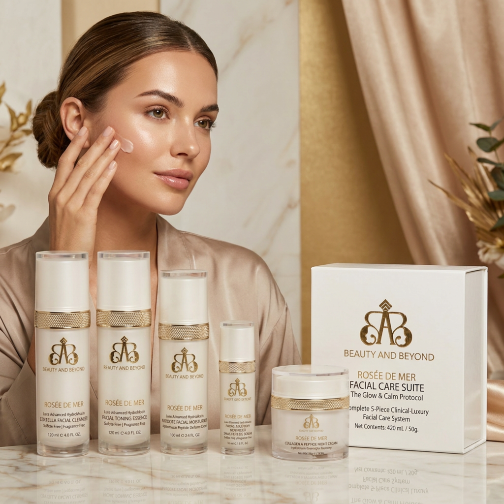 Rosée De Mer — Luxe Advanced HydroMucin Facial Care Suite (5-Piece)