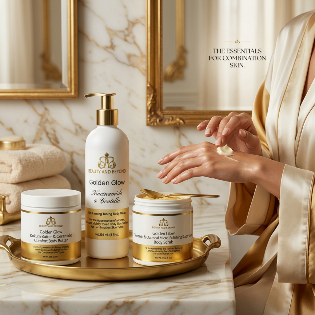 Golden Glow System — 3-Piece Glow Body Care Set