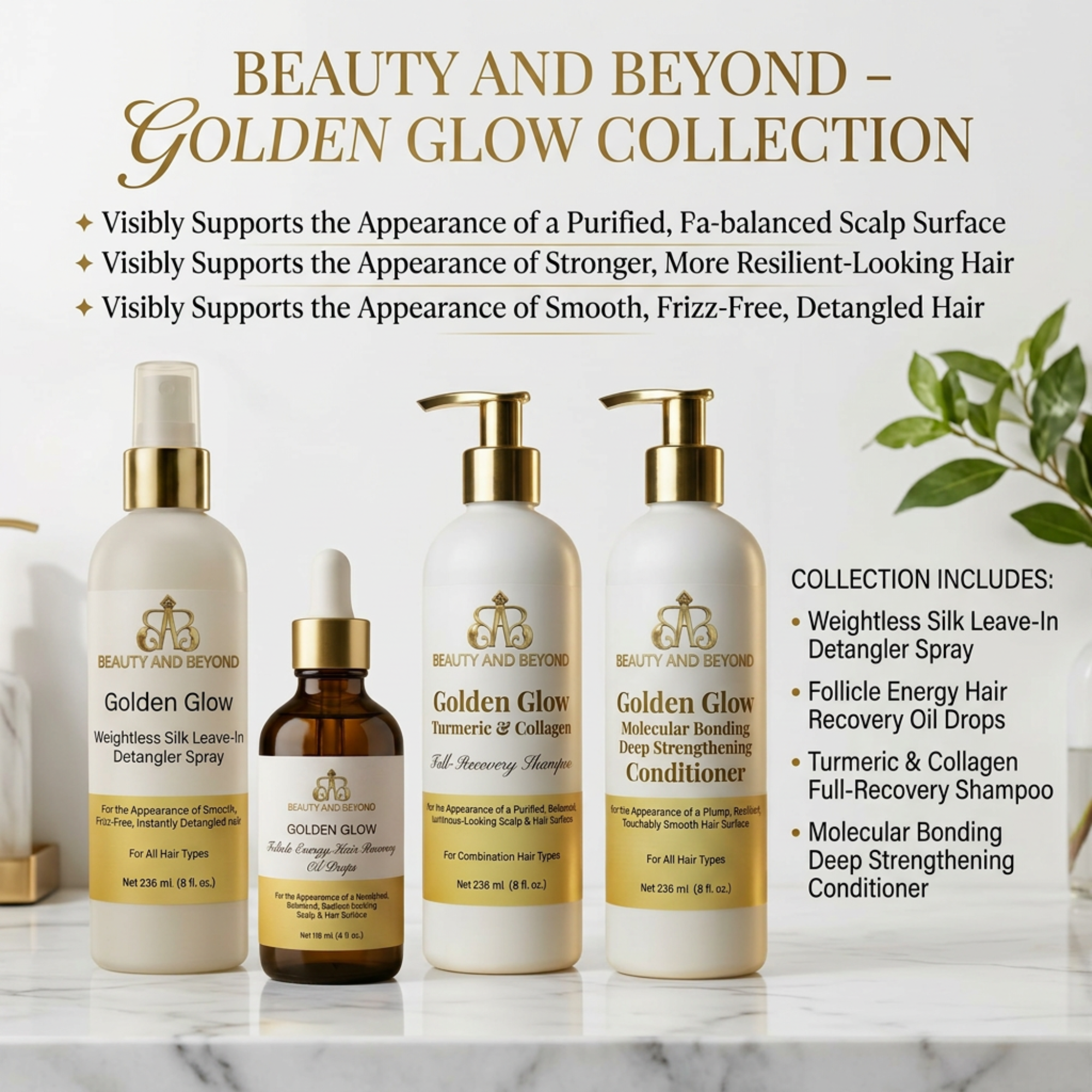 Golden Glow System — Master 15-Piece Head-to-Toe Collection