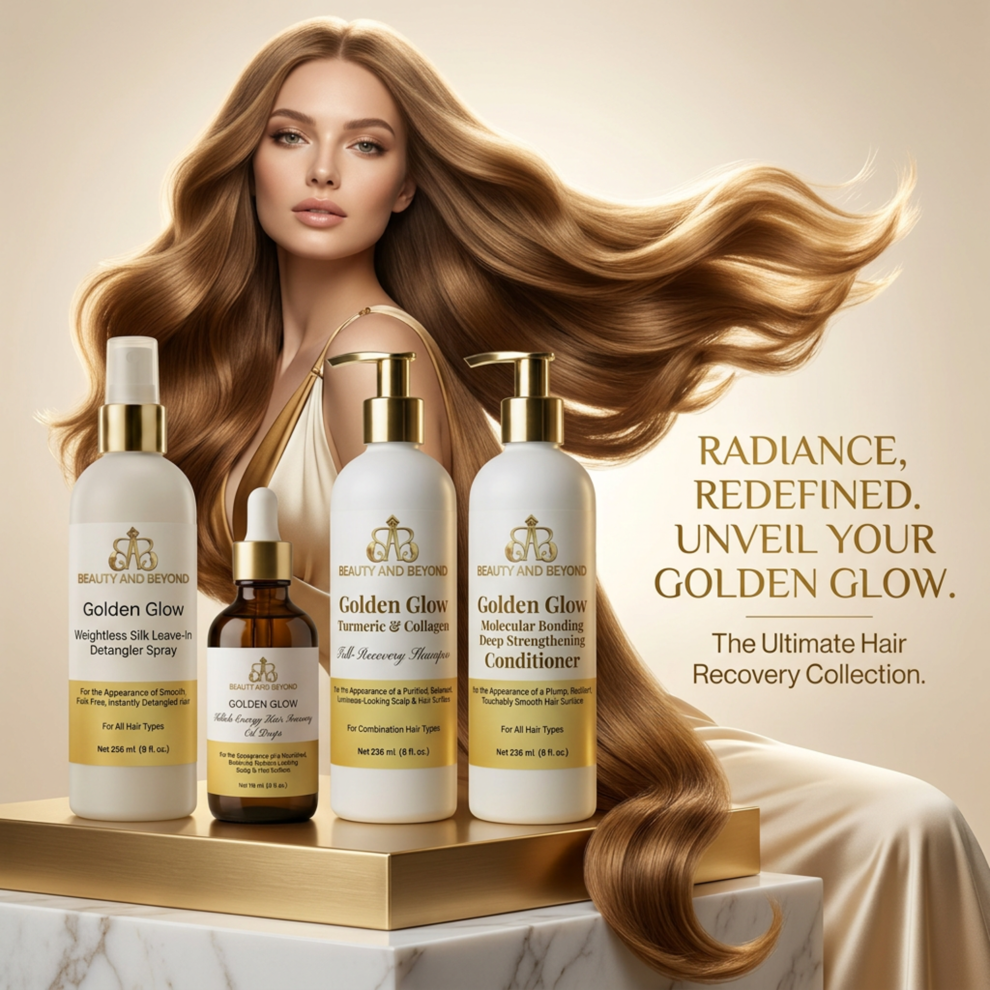 Golden Glow System — Master 15-Piece Head-to-Toe Collection