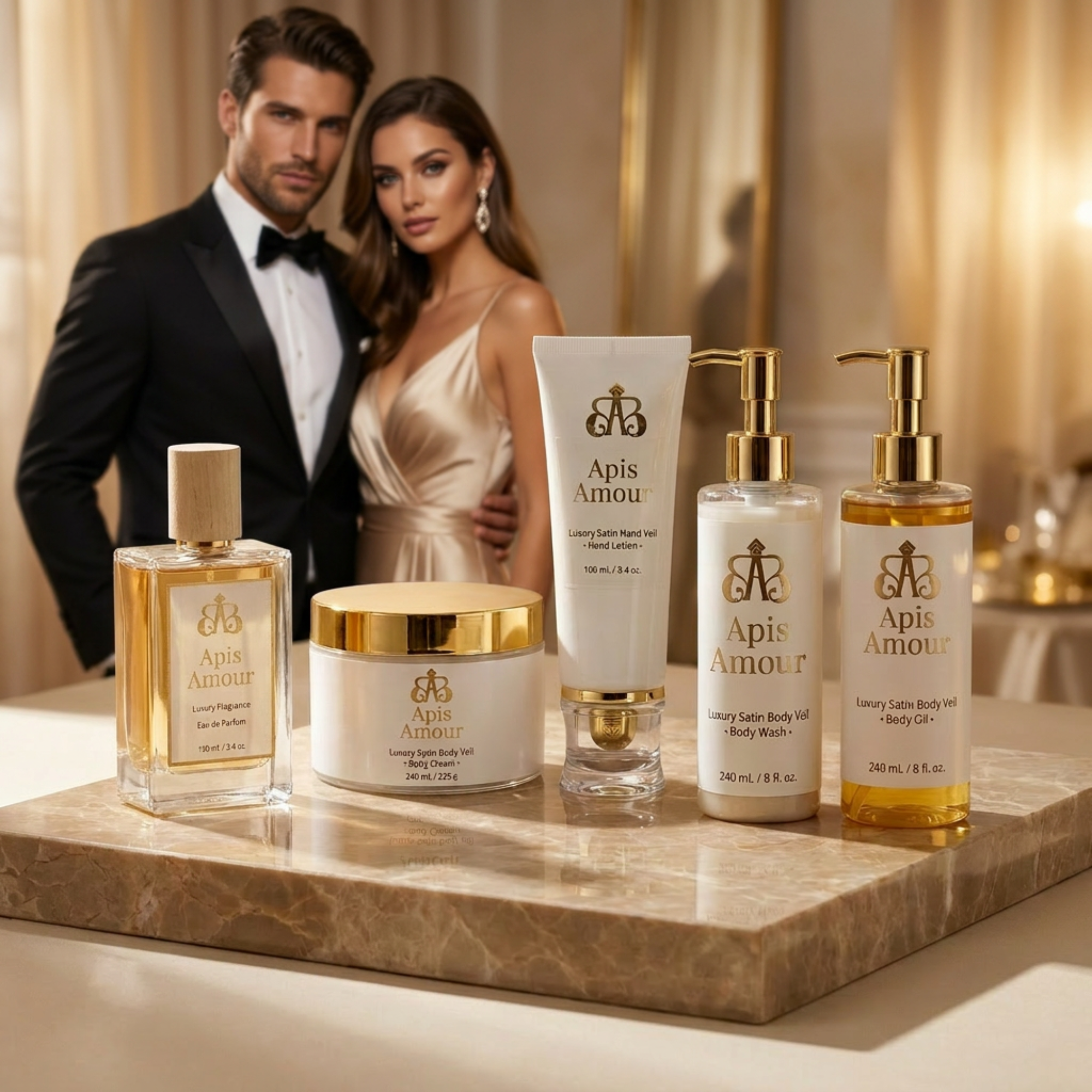 Apis Amour Luxury Body Veil Gift Set