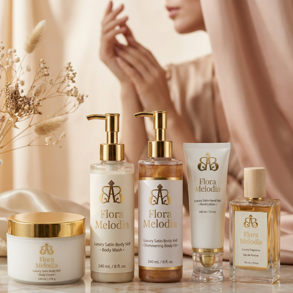 Flora Melodia Luxury Body Veil Gift Set