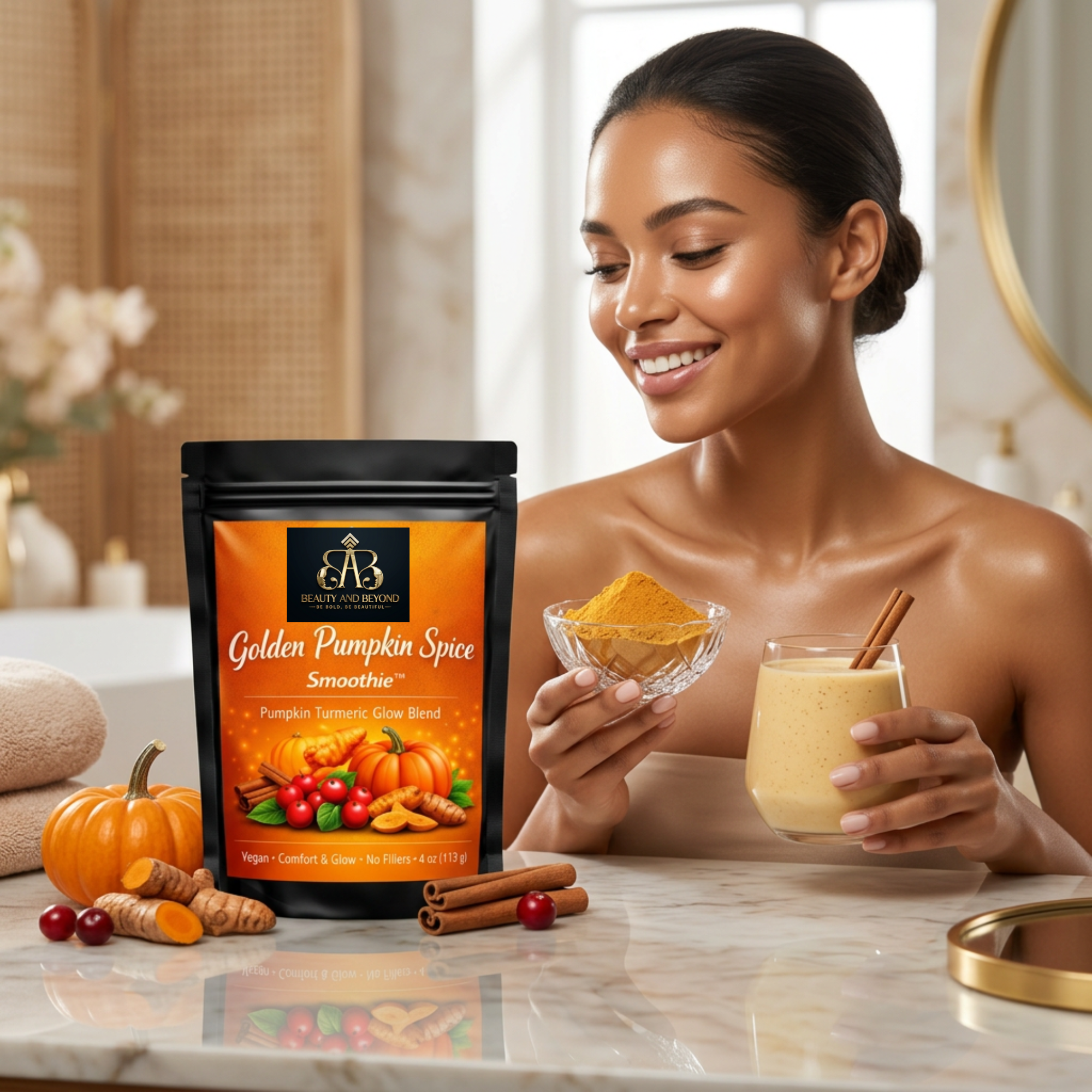 Golden Pumpkin Spice Wellness Shake™