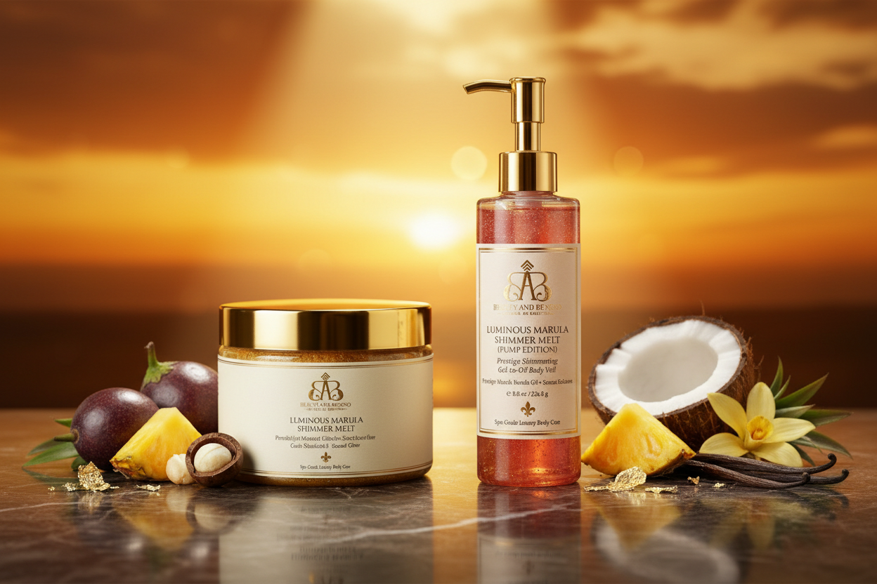 Luminous Marula Shimmer Melt — Classic Balm + Spanish Sunset Edition