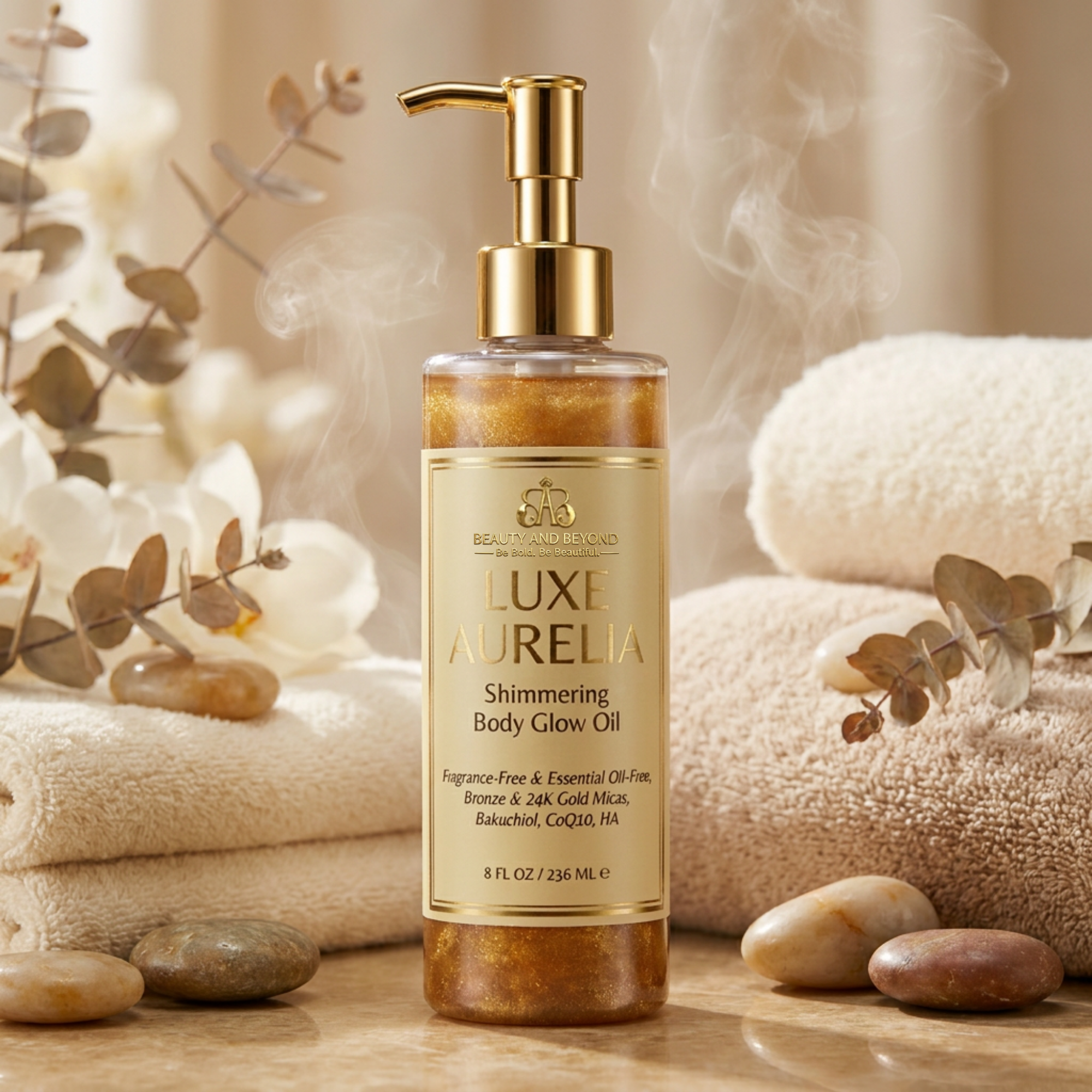 Luxe Aurelia Shimmering Body Glow — Multi-Dimensional Radiance