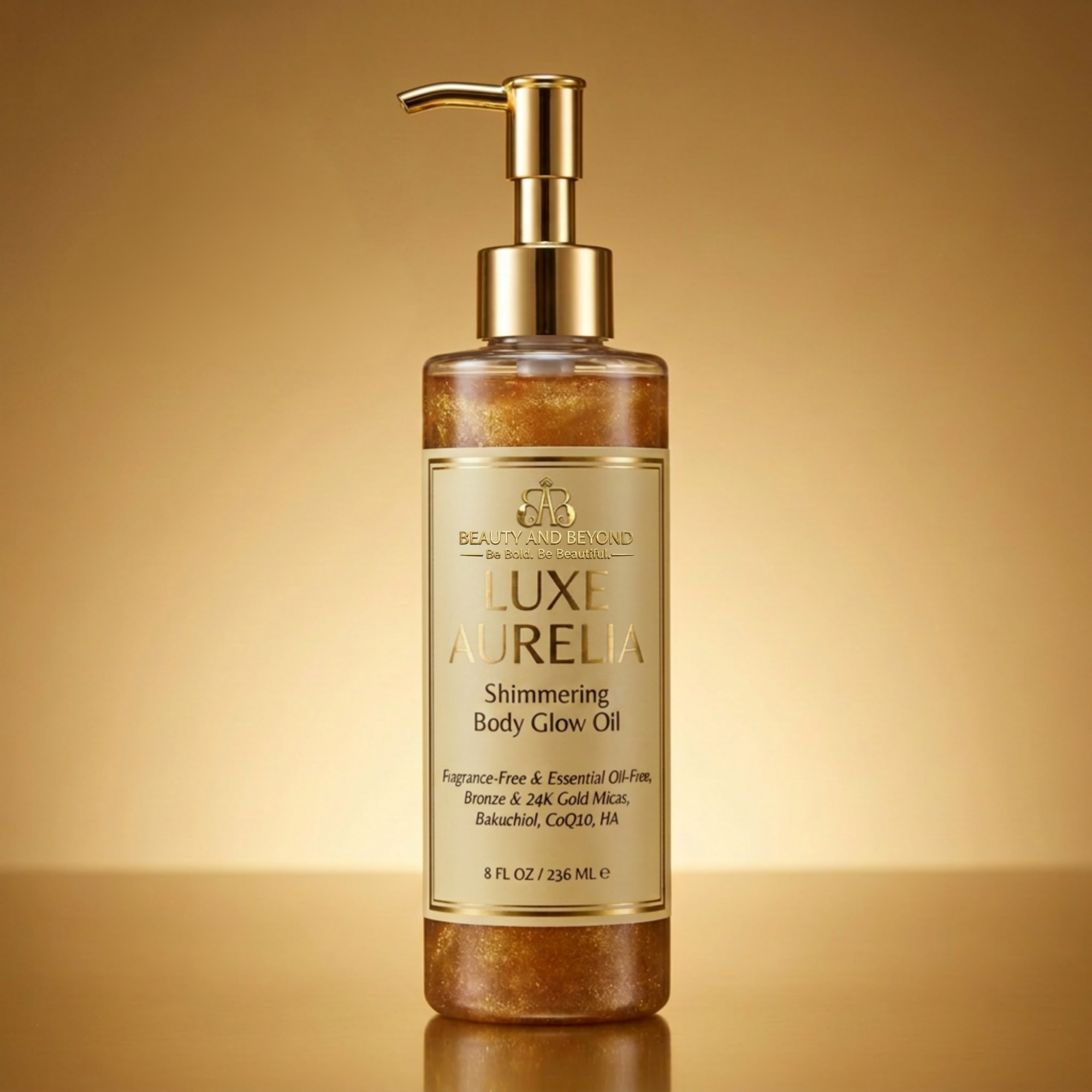 Luxe Aurelia Shimmering Body Glow — Multi-Dimensional Radiance