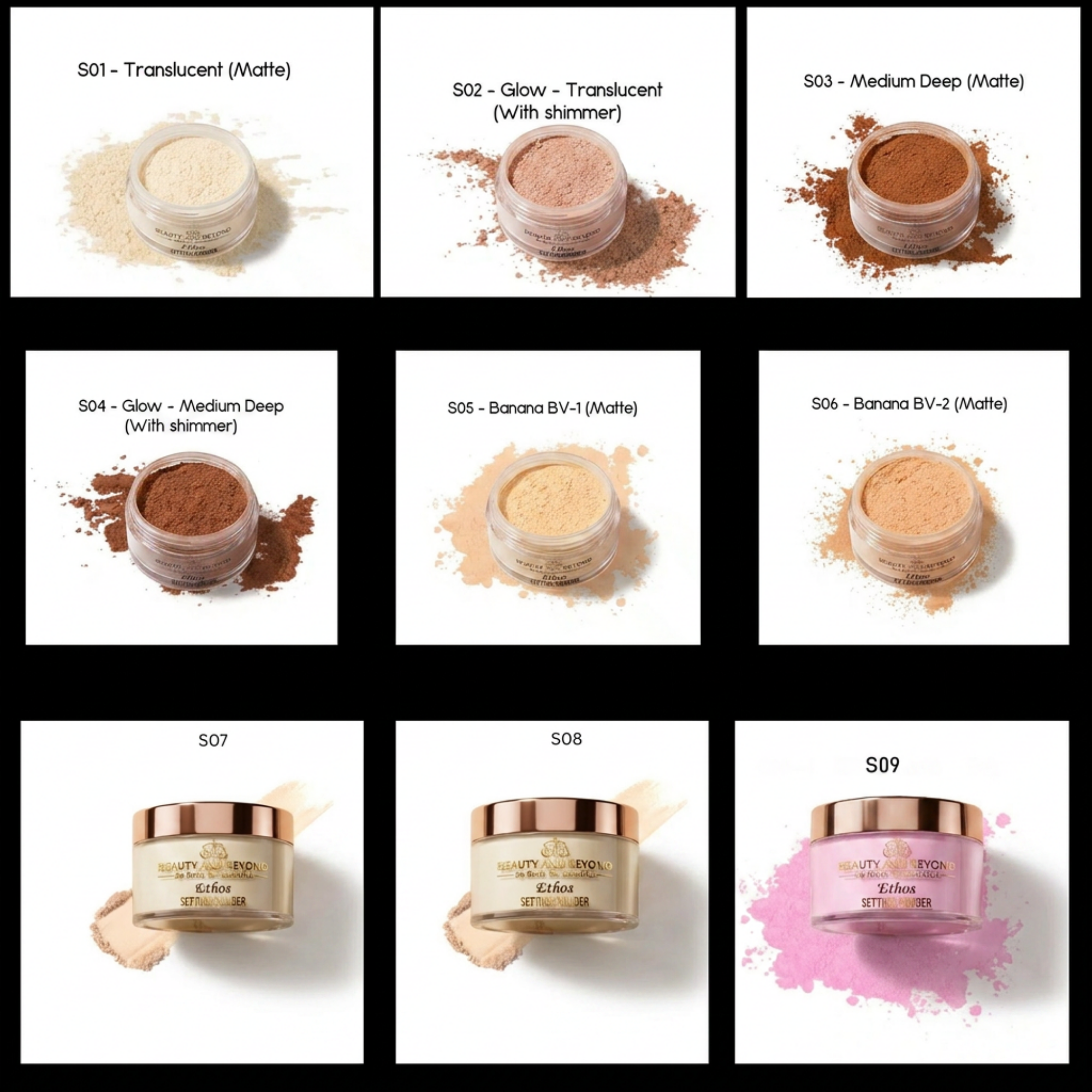 Ethos Pure Silk Loose Setting Powder