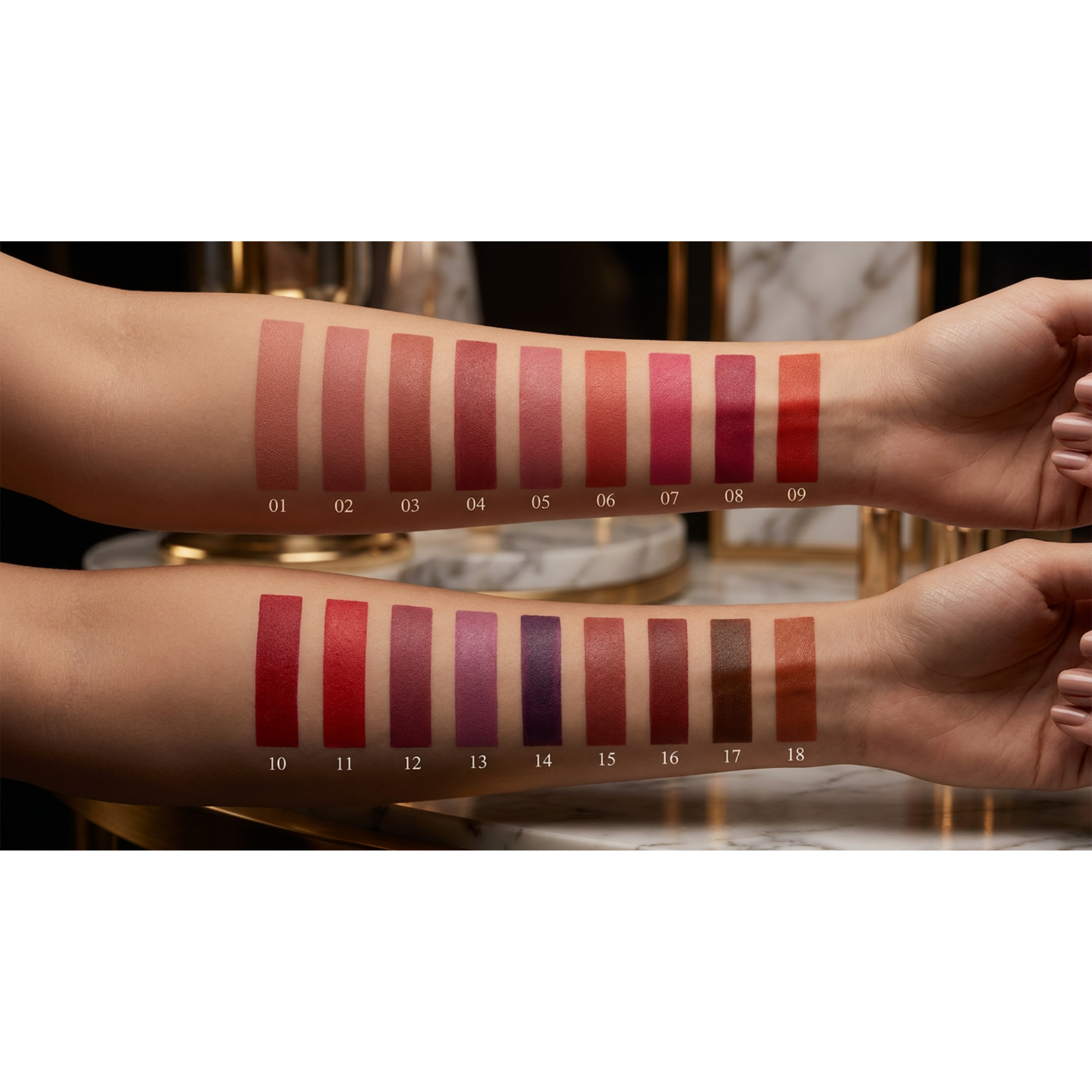 Velvet Vogue Lip Couture Matte Lipstick Collection